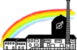 Logo of Regenbogenfabrik
